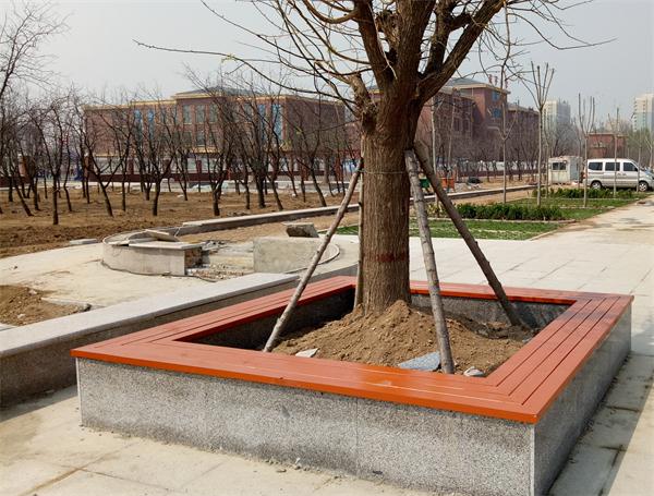 山東園林椅定做，濰坊圍樹椅廠家直銷